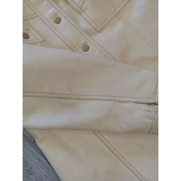 Womens Vegan Embroidered Western Jacket  Faux Leather Med Rondo by mr. murray - Picture 5 of 15